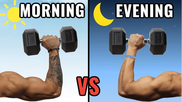 Утренние vs вечерние тренировки: когда лучше заниматься?